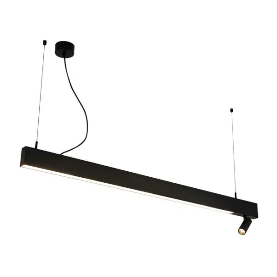 Zambelis  fekete-fehér LED függesztett lámpa (ZAM-23254) LED 2 izzós IP20