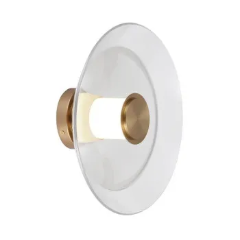 Zambelis  sárgaréz-fehér LED fali lámpa (ZAM-25143) LED 1 izzós IP20