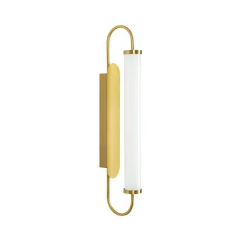 Zambelis  sárgaréz-fehér LED fali lámpa (ZAM-25152) LED 1 izzós IP20