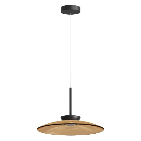 Zambelis  fekete-szürke LED függesztett lámpa (ZAM-25274) LED 1 izzós IP20