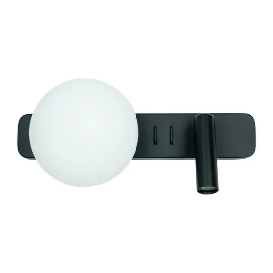 Zambelis  fekete-fehér fali lámpa (ZAM-25326) G9 1 izzós IP20