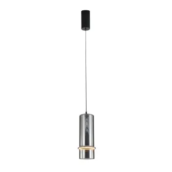 Zambelis  fekete-szürke LED függesztett lámpa (ZAM-2533) LED 1 izzós IP20