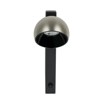 Zambelis  nikkel-fekete LED fali lámpa (ZAM-25341) LED 1 izzós IP20