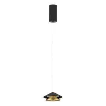 Zambelis  fekete-fehér LED függesztett lámpa (ZAM-25347) LED 1 izzós IP20