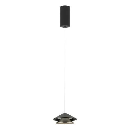 Zambelis  fekete-fehér LED függesztett lámpa (ZAM-25348) LED 1 izzós IP20