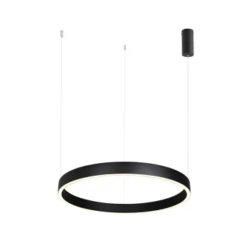 Zambelis  fekete-fehér LED függesztett lámpa (ZAM-25365) LED 1 izzós IP20