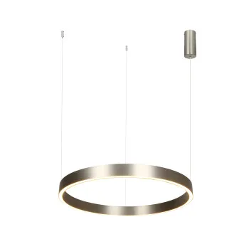 Zambelis  nikkel-fehér LED függesztett lámpa (ZAM-25366) LED 1 izzós IP20