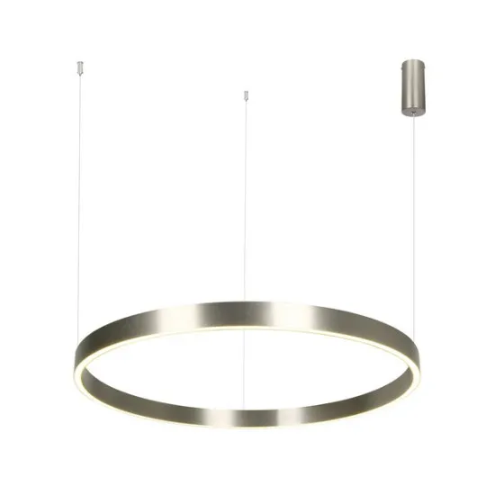 Zambelis  nikkel-fehér LED függesztett lámpa (ZAM-25369) LED 1 izzós IP20