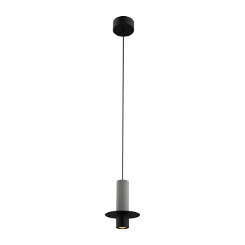 Zambelis  fekete-szürke LED függesztett lámpa (ZAM-25378) LED 1 izzós IP20
