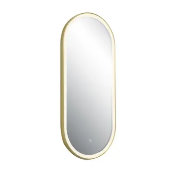Zambelis  arany-fehér LED fürdőszobai tükör (ZAM-25386) LED 1 izzós IP44