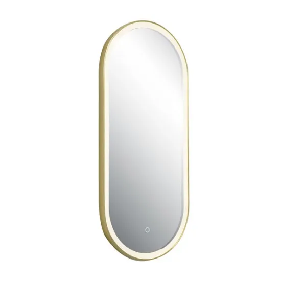Zambelis  arany-fehér LED fürdőszobai tükör (ZAM-25386) LED 1 izzós IP44