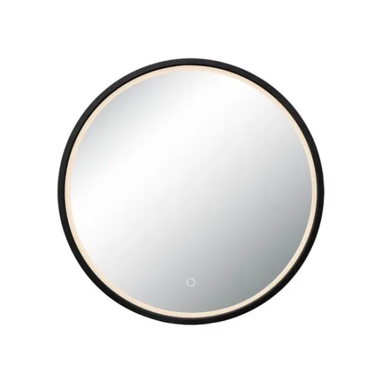Zambelis  fekete-fehér LED fürdőszobai tükör (ZAM-25388) LED 1 izzós IP44