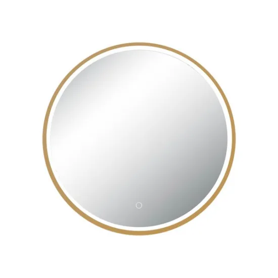 Zambelis  arany-fehér LED fürdőszobai tükör (ZAM-25389) LED 1 izzós IP44