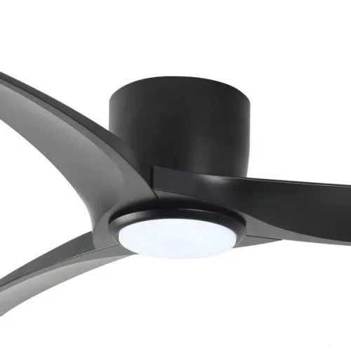 Zambelis  fekete-fehér LED mennyezeti csillár ventilátor (ZAM-25397) LED 1 izzós IP20