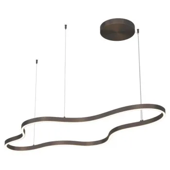 Zambelis  barna-fehér LED függesztett lámpa (ZAM-25416) LED 1 izzós IP20