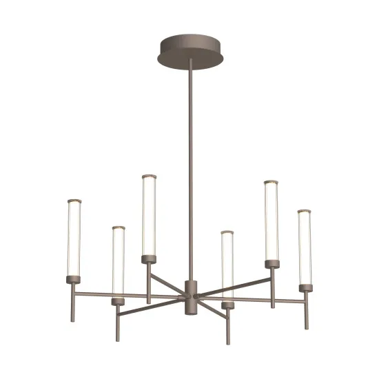 Zambelis  barna-fehér LED csillár (ZAM-25448) LED 1 izzós IP20