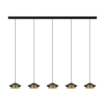 Zambelis  fekete LED függesztett lámpa (ZAM-25452) LED 1 izzós IP20