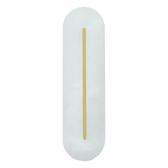 Zambelis  sárgaréz-fehér LED fali lámpa (ZAM-2546) LED 1 izzós IP20