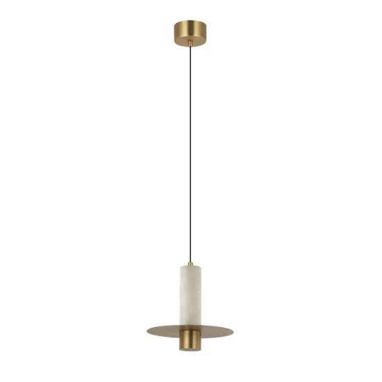 Zambelis  sárgaréz-fehér LED függesztett lámpa (ZAM-2549) LED 1 izzós IP20