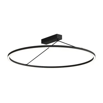 Zambelis  fekete-fehér LED mennyezeti lámpa (ZAM-2563) LED 1 izzós IP20