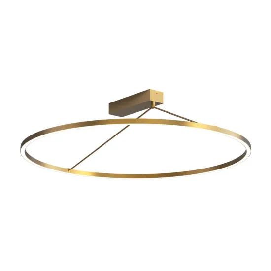Zambelis  sárgaréz-fehér LED mennyezeti lámpa (ZAM-2566) LED 1 izzós IP20