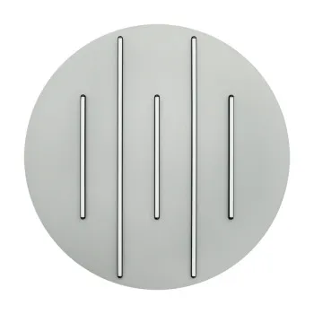 Zambelis  szürke-fehér LED mennyezeti lámpa (ZAM-2572) LED 1 izzós IP20