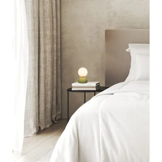 Zambelis  zöld-fehér asztali lámpa (ZAM-2589) G9 1 izzós IP20