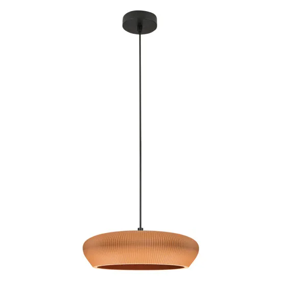 Zambelis  terrakotta-fekete függesztett lámpa (ZAM-2591) G9 2 izzós IP20