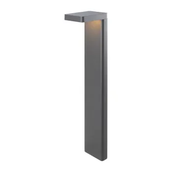 Zambelis  szürke-átlátszó LED kültéri állólámpa (ZAM-E297) LED 1 izzós IP54
