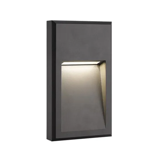 Zambelis  szürke LED kültéri fali lámpa (ZAM-E346) LED 1 izzós IP65
