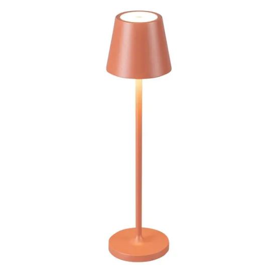 Zambelis  terrakotta hordozható LED kültéri asztali lámpa (ZAM-E370) LED 1 izzós IP54