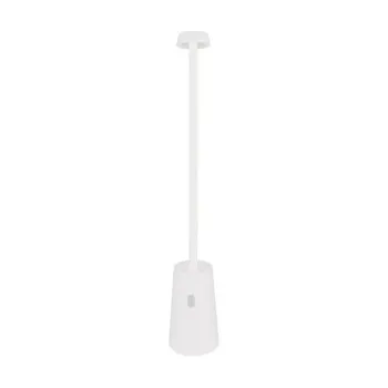 Zambelis  fehér hordozható LED kültéri asztali lámpa (ZAM-E398) LED 1 izzós IP44