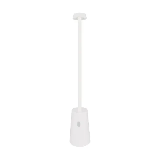 Zambelis  fehér hordozható LED kültéri asztali lámpa (ZAM-E398) LED 1 izzós IP44
