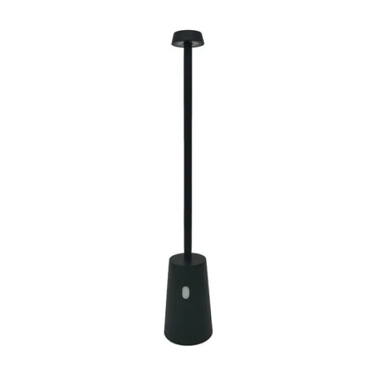 Zambelis  fekete hordozható LED kültéri asztali lámpa (ZAM-E399) LED 1 izzós IP44