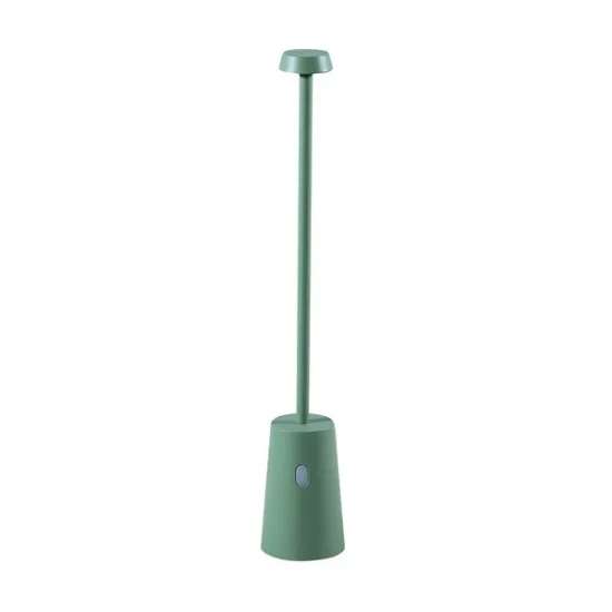 Zambelis  zöld hordozható LED kültéri asztali lámpa (ZAM-E400) LED 1 izzós IP44