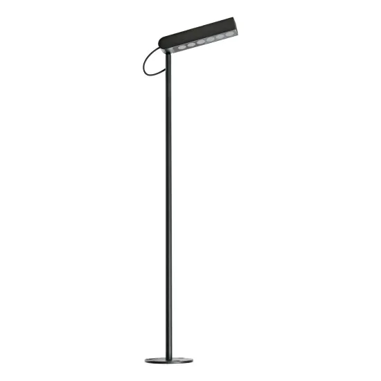 Zambelis  fekete-átlátszó LED kültéri állólámpa (ZAM-E407) LED 1 izzós IP65