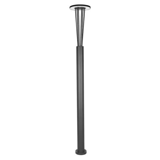 Zambelis  szürke-fehér LED kültéri állólámpa (ZAM-E445) LED 1 izzós IP65