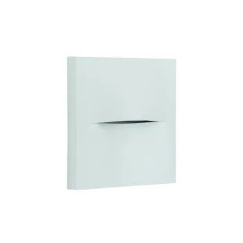 Zambelis  fehér-átlátszó LED kültéri fali lámpa (ZAM-E451) LED 1 izzós IP65