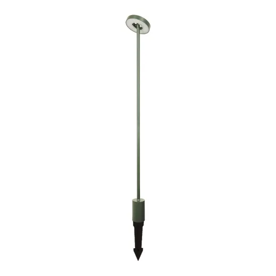 Zambelis  zöld-fehér LED kültéri leszúrható lámpa (ZAM-E456) LED 1 izzós IP65