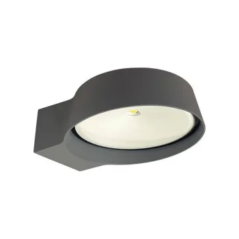 Zambelis  szürke-átlátszó LED kültéri fali lámpa (ZAM-E464) LED 1 izzós IP54