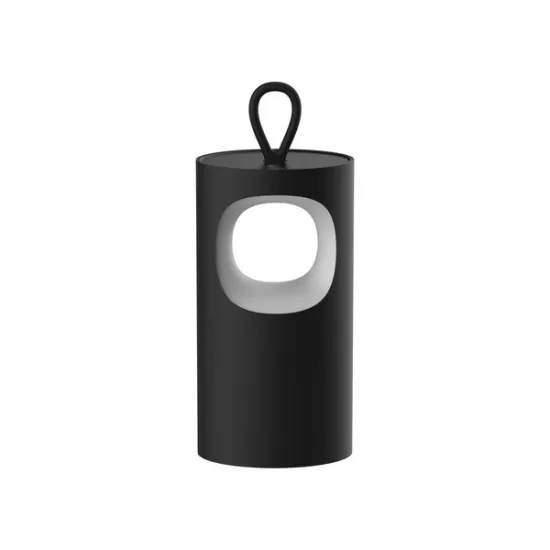 Zambelis  fekete-fehér hordozható LED kültéri asztali lámpa (ZAM-E482) LED 1 izzós IP44