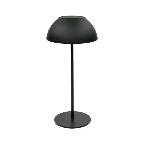 Zambelis  fekete hordozható LED kültéri asztali lámpa (ZAM-E485) LED 1 izzós IP44