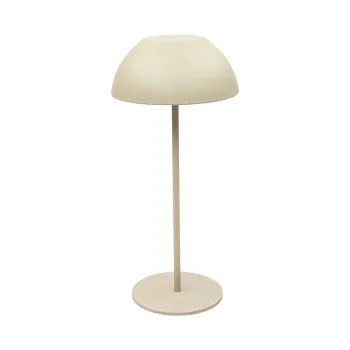 Zambelis  homokszínű hordozható LED kültéri asztali lámpa (ZAM-E486) LED 1 izzós IP44