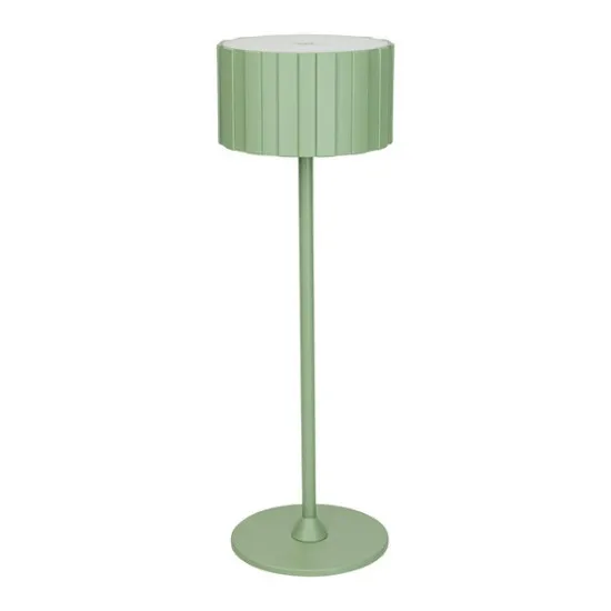 Zambelis  zöld hordozható LED kültéri asztali lámpa (ZAM-E490) LED 1 izzós IP44