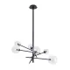 Maxlight Lollipop fekete-fehér függesztett lámpa (MAX-P0395) G9 6 izzós IP20 Maxlight Lollipop fekete-fehér függesztett lámpa (MAX-P0395) G9 6 izzós IP20
