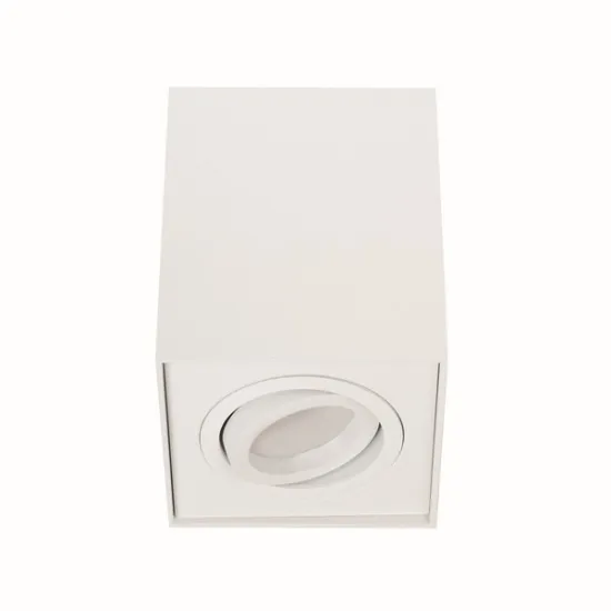 Maxlight Basic Square fehér mennyzeti lámpa (MAX-C0070) GU10 1 izzós IP20