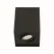 Maxlight Basic Square fekete mennyzeti lámpa (MAX-C0071) GU10 1 izzós IP20