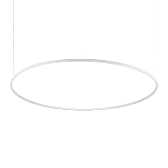 Ideal Lux Oracle Slim Round fehér LED függesztett lámpa (IDE-265957) LED 1 izzós IP20
