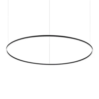 Ideal Lux Oracle Slim Round fekete LED függesztett lámpa (IDE-285061) LED 1 izzós IP20 Ideal Lux Oracle Slim Round fekete LED függesztett lámpa (IDE-285061) LED 1 izzós IP20