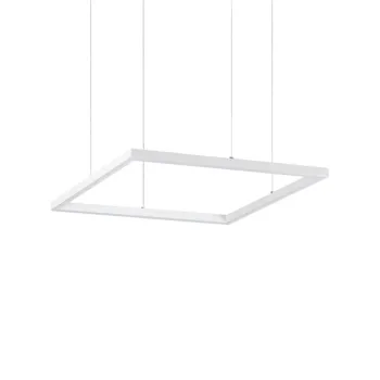 Ideal Lux Oracle Slim Square fehér LED függesztett lámpa (IDE-259154) LED 1 izzós IP20
